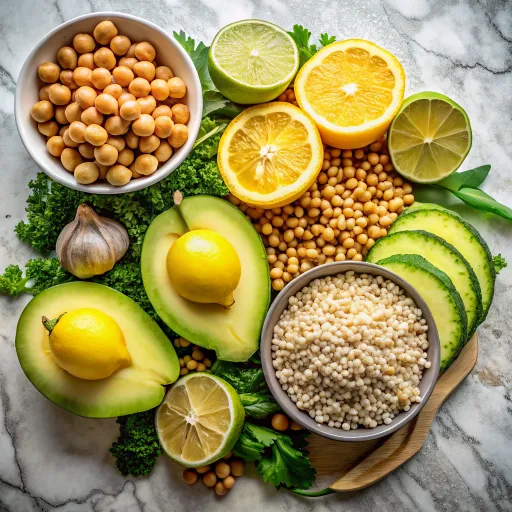 Avokadolu Kinoa Salatası